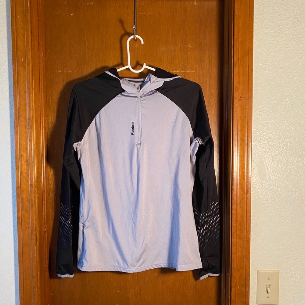 Reebok Sport Grey Fleece Pullover Size L